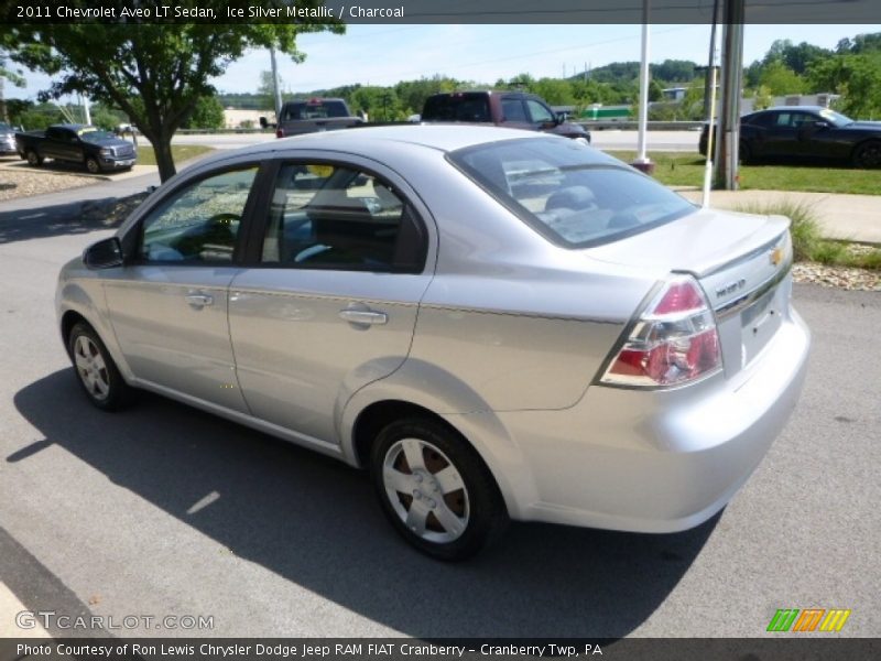 Ice Silver Metallic / Charcoal 2011 Chevrolet Aveo LT Sedan