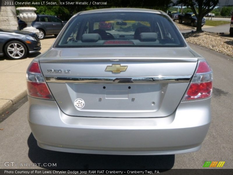 Ice Silver Metallic / Charcoal 2011 Chevrolet Aveo LT Sedan