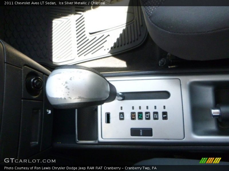 Ice Silver Metallic / Charcoal 2011 Chevrolet Aveo LT Sedan