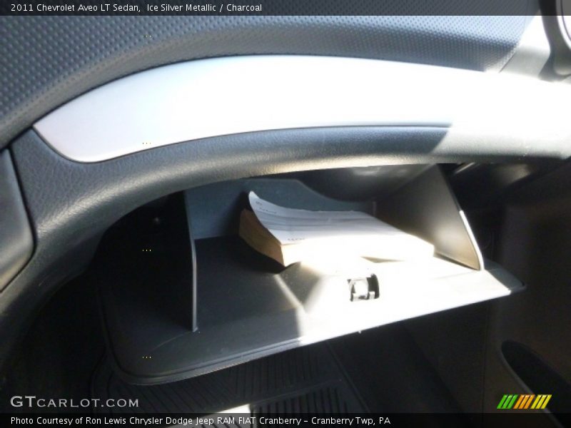 Ice Silver Metallic / Charcoal 2011 Chevrolet Aveo LT Sedan
