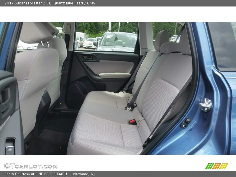 Quartz Blue Pearl / Gray 2017 Subaru Forester 2.5i