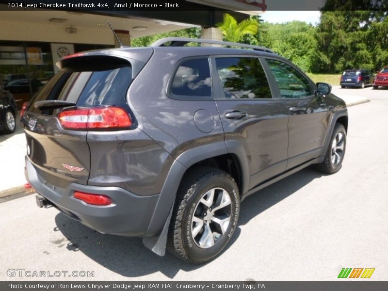 Anvil / Morocco - Black 2014 Jeep Cherokee Trailhawk 4x4