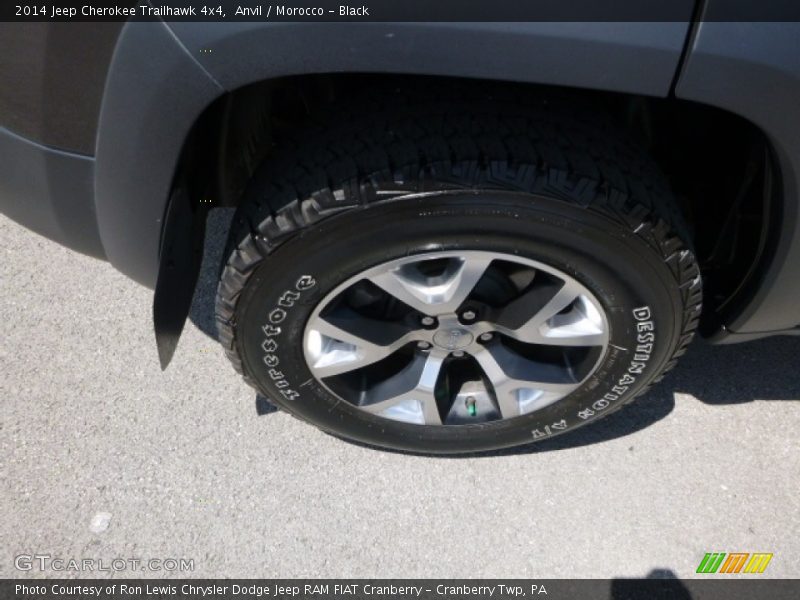 Anvil / Morocco - Black 2014 Jeep Cherokee Trailhawk 4x4