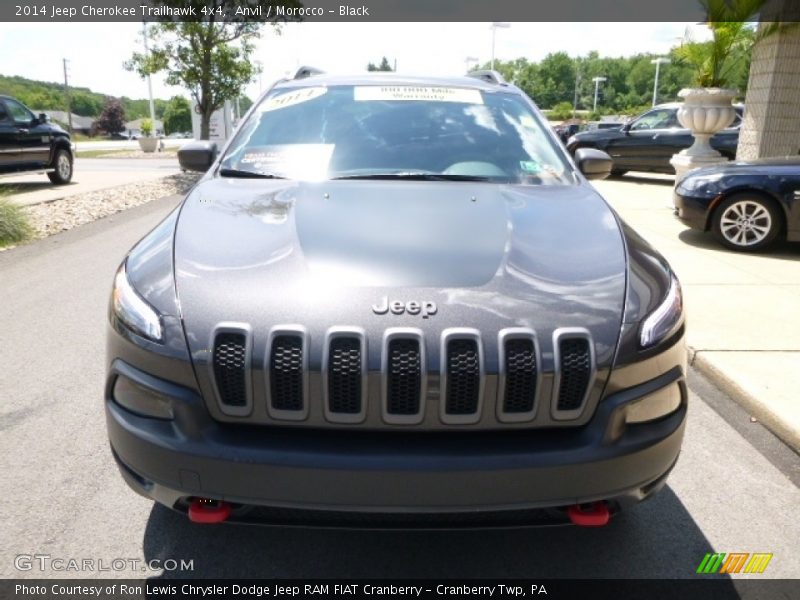 Anvil / Morocco - Black 2014 Jeep Cherokee Trailhawk 4x4