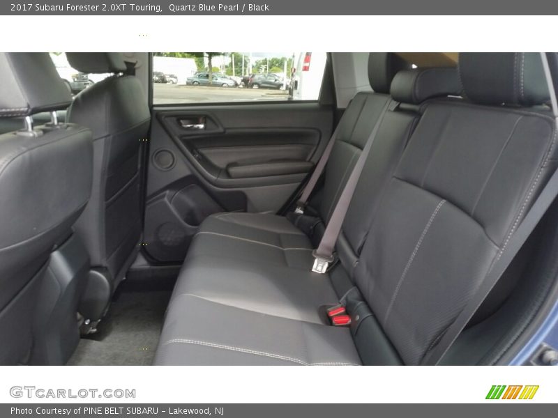 Quartz Blue Pearl / Black 2017 Subaru Forester 2.0XT Touring