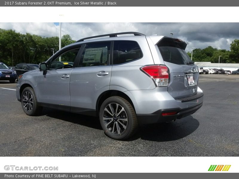 Ice Silver Metallic / Black 2017 Subaru Forester 2.0XT Premium