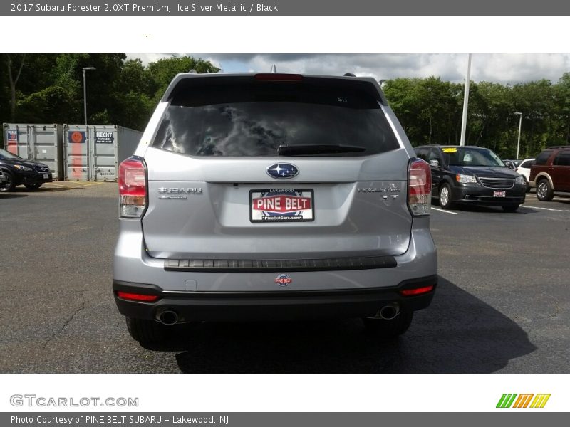 Ice Silver Metallic / Black 2017 Subaru Forester 2.0XT Premium