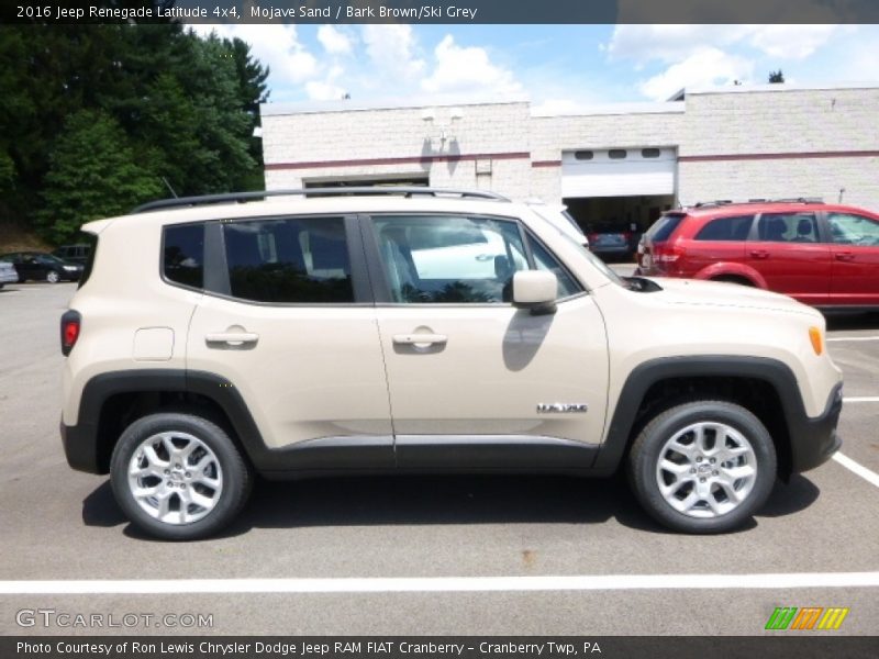 Mojave Sand / Bark Brown/Ski Grey 2016 Jeep Renegade Latitude 4x4