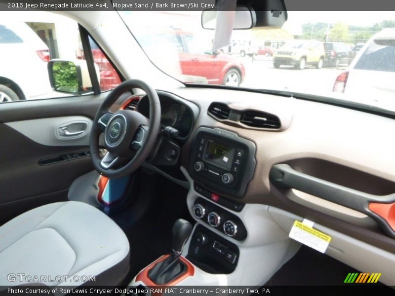 Mojave Sand / Bark Brown/Ski Grey 2016 Jeep Renegade Latitude 4x4