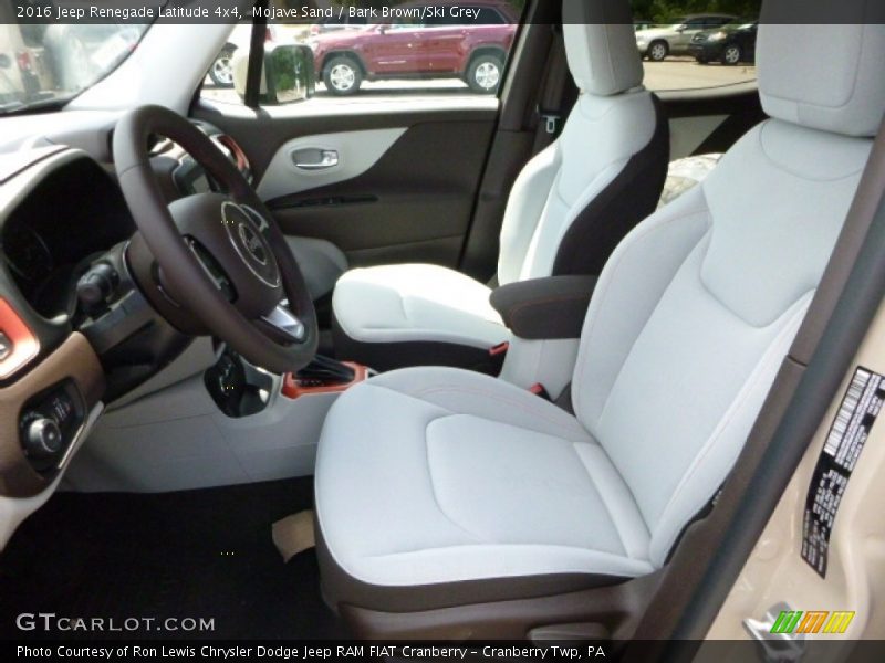 Mojave Sand / Bark Brown/Ski Grey 2016 Jeep Renegade Latitude 4x4