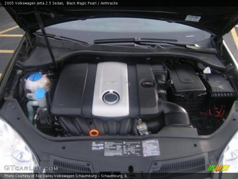 Black Magic Pearl / Anthracite 2005 Volkswagen Jetta 2.5 Sedan