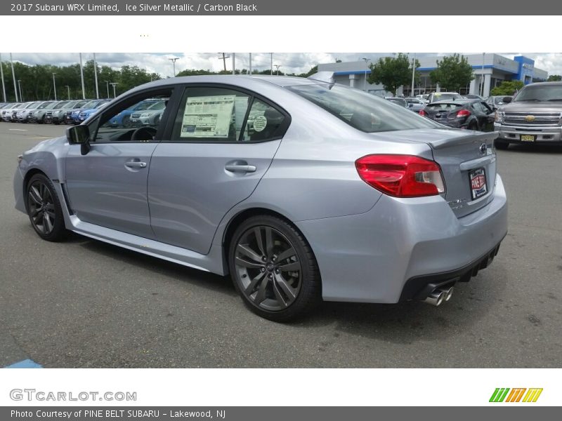 Ice Silver Metallic / Carbon Black 2017 Subaru WRX Limited