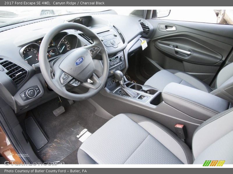 Canyon Ridge / Charcoal Black 2017 Ford Escape SE 4WD