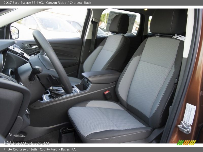 Canyon Ridge / Charcoal Black 2017 Ford Escape SE 4WD
