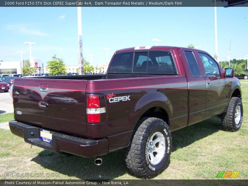 Dark Toreador Red Metallic / Medium/Dark Flint 2006 Ford F150 STX Dick CEPEC SuperCab 4x4