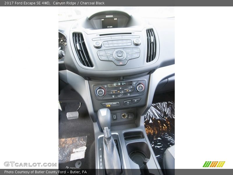 Canyon Ridge / Charcoal Black 2017 Ford Escape SE 4WD