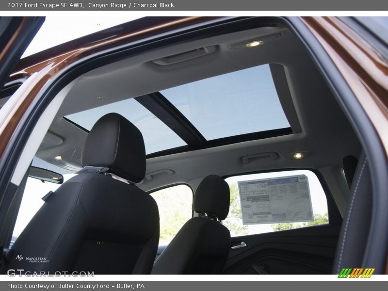 Canyon Ridge / Charcoal Black 2017 Ford Escape SE 4WD