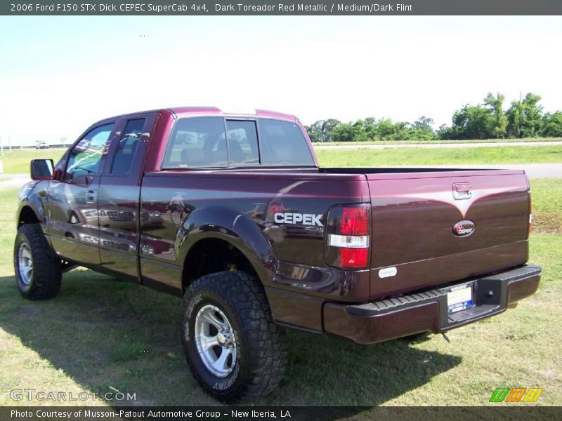 Dark Toreador Red Metallic / Medium/Dark Flint 2006 Ford F150 STX Dick CEPEC SuperCab 4x4