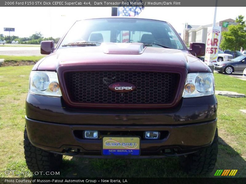 Dark Toreador Red Metallic / Medium/Dark Flint 2006 Ford F150 STX Dick CEPEC SuperCab 4x4
