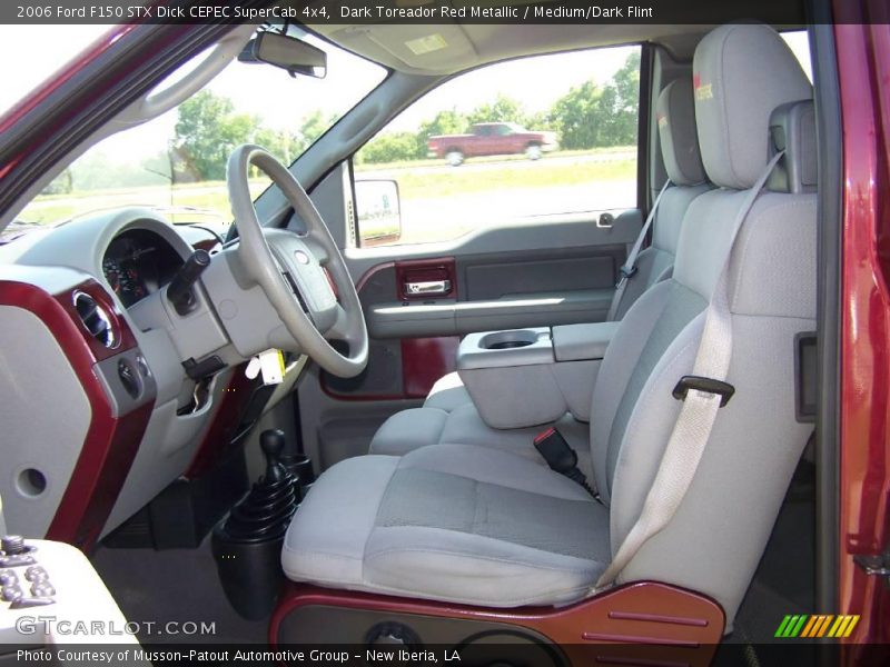 Dark Toreador Red Metallic / Medium/Dark Flint 2006 Ford F150 STX Dick CEPEC SuperCab 4x4
