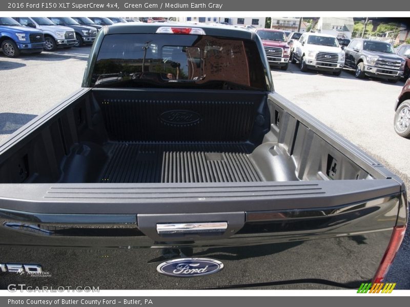 Green Gem / Medium Earth Gray 2016 Ford F150 XLT SuperCrew 4x4