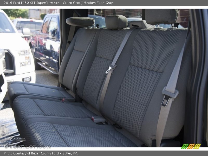 Green Gem / Medium Earth Gray 2016 Ford F150 XLT SuperCrew 4x4