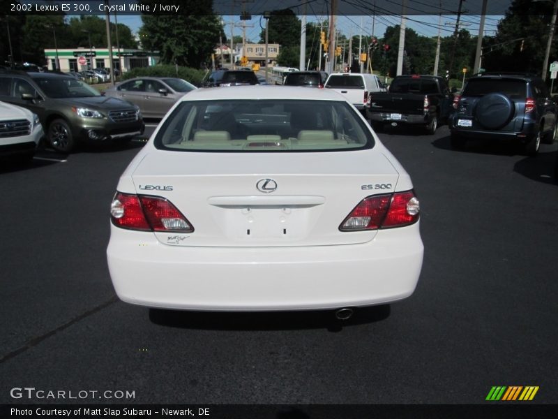 Crystal White / Ivory 2002 Lexus ES 300