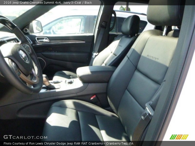 Ivory 3-Coat / Black 2016 Jeep Grand Cherokee Summit 4x4