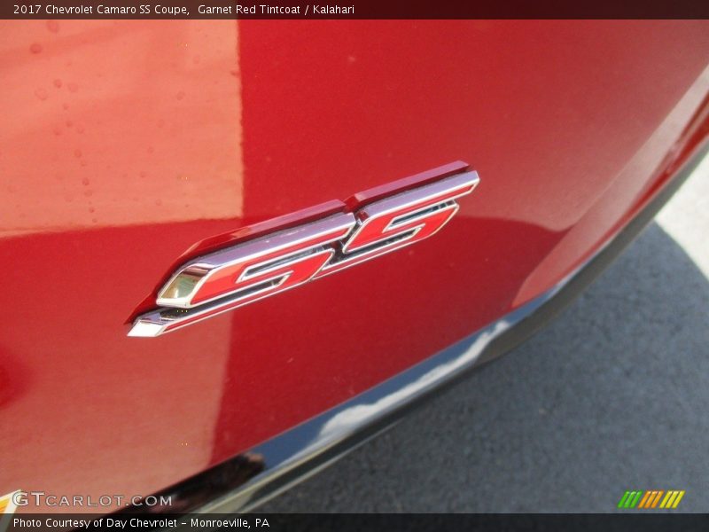 Garnet Red Tintcoat / Kalahari 2017 Chevrolet Camaro SS Coupe