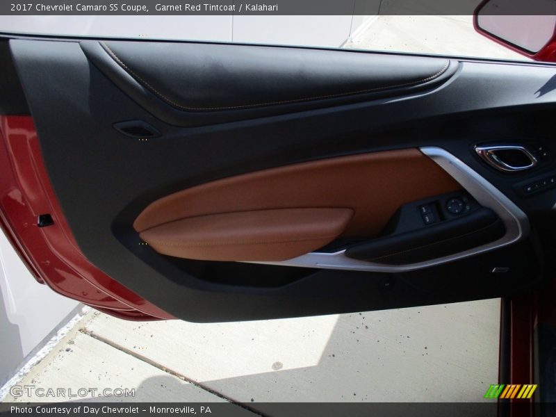 Garnet Red Tintcoat / Kalahari 2017 Chevrolet Camaro SS Coupe