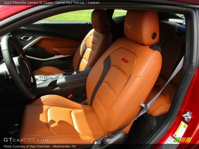  2017 Camaro SS Coupe Kalahari Interior