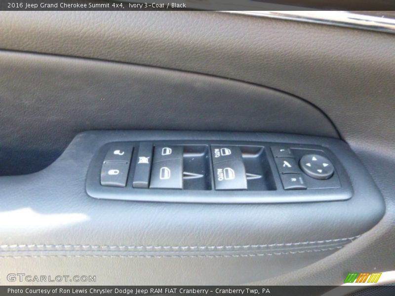 Ivory 3-Coat / Black 2016 Jeep Grand Cherokee Summit 4x4