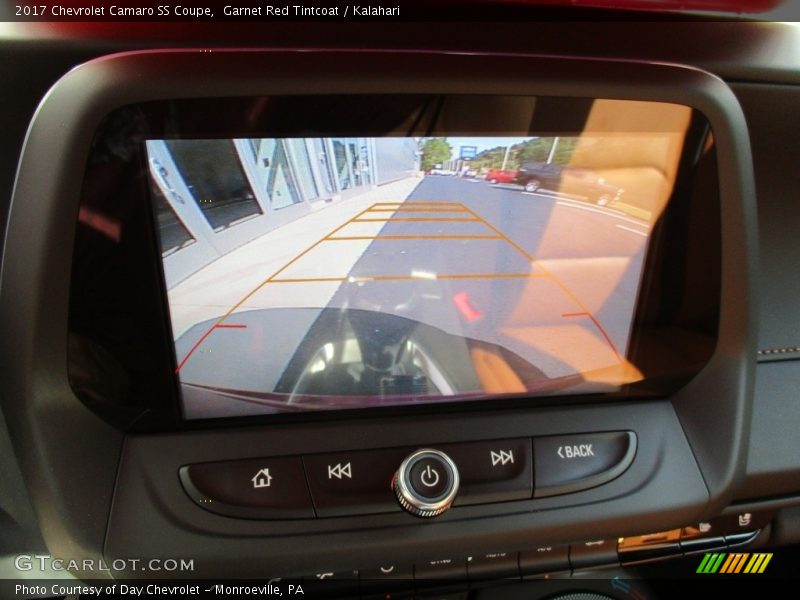 Garnet Red Tintcoat / Kalahari 2017 Chevrolet Camaro SS Coupe