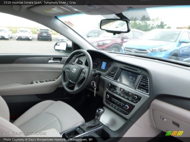 Symphony Silver / Gray 2016 Hyundai Sonata Sport