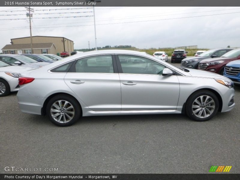 Symphony Silver / Gray 2016 Hyundai Sonata Sport
