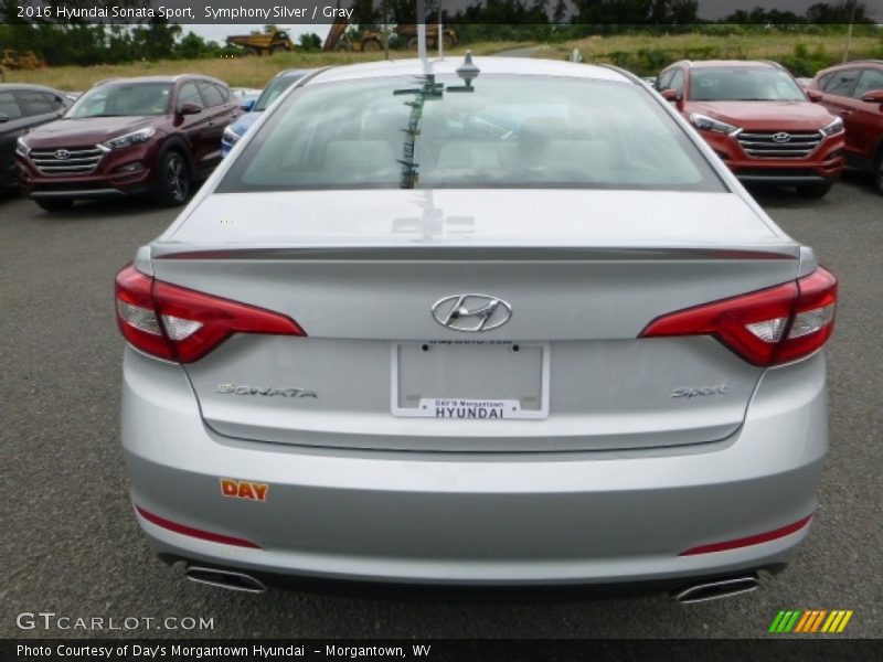 Symphony Silver / Gray 2016 Hyundai Sonata Sport