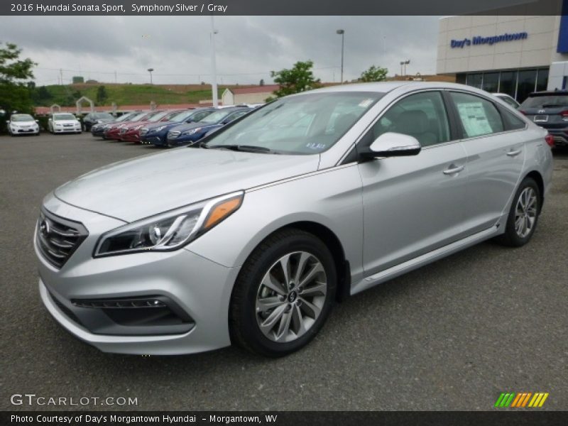 Symphony Silver / Gray 2016 Hyundai Sonata Sport