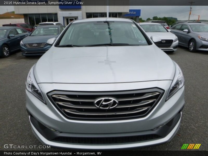 Symphony Silver / Gray 2016 Hyundai Sonata Sport