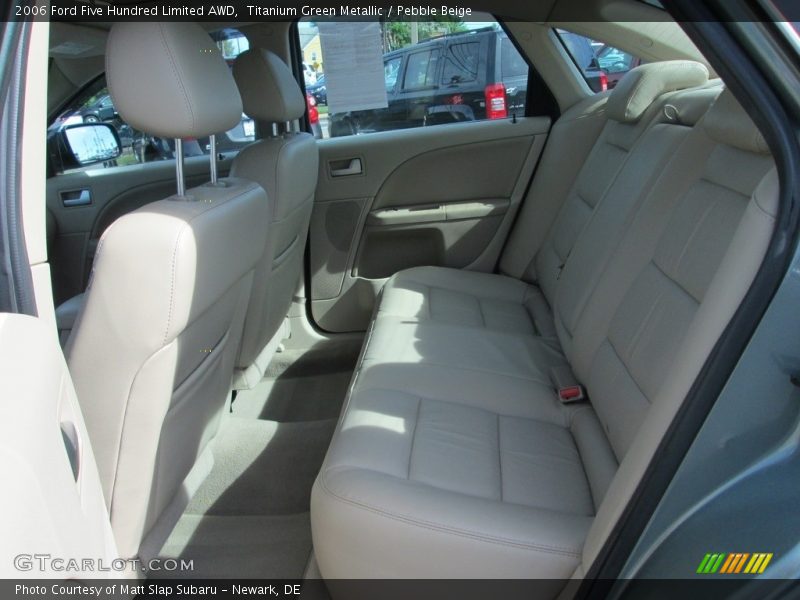 Titanium Green Metallic / Pebble Beige 2006 Ford Five Hundred Limited AWD
