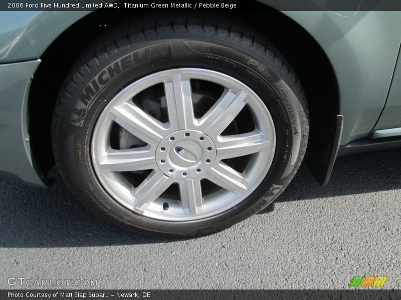 Titanium Green Metallic / Pebble Beige 2006 Ford Five Hundred Limited AWD