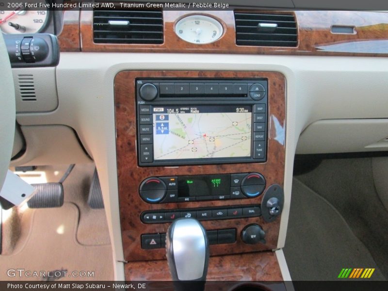 Titanium Green Metallic / Pebble Beige 2006 Ford Five Hundred Limited AWD