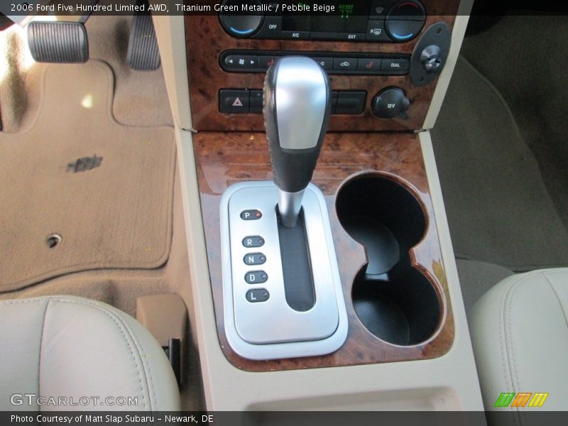 Titanium Green Metallic / Pebble Beige 2006 Ford Five Hundred Limited AWD