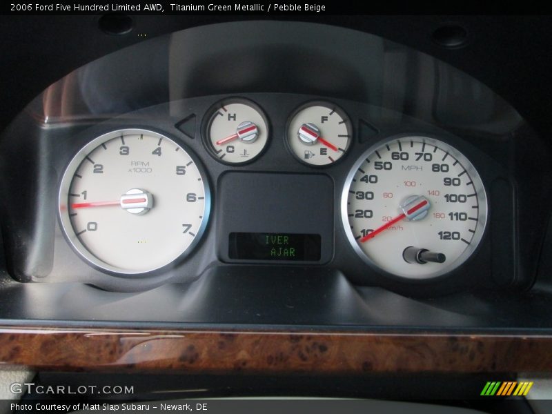 Titanium Green Metallic / Pebble Beige 2006 Ford Five Hundred Limited AWD