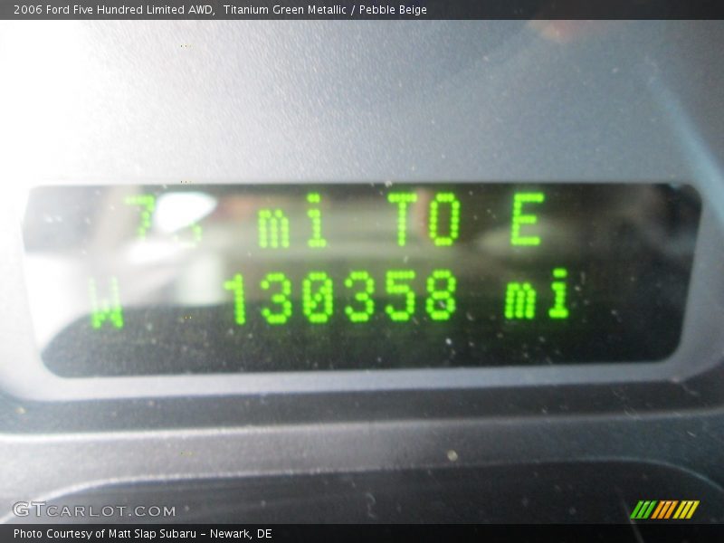 Titanium Green Metallic / Pebble Beige 2006 Ford Five Hundred Limited AWD