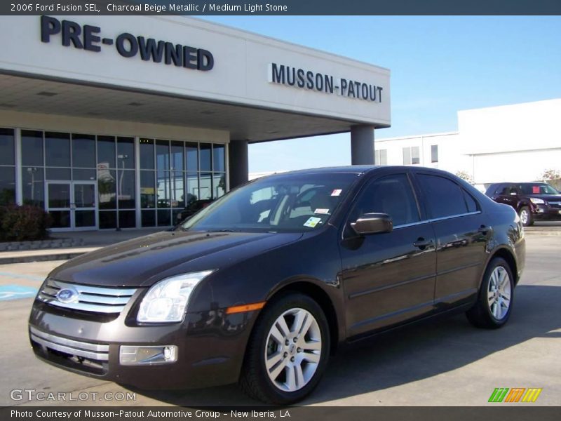 Charcoal Beige Metallic / Medium Light Stone 2006 Ford Fusion SEL