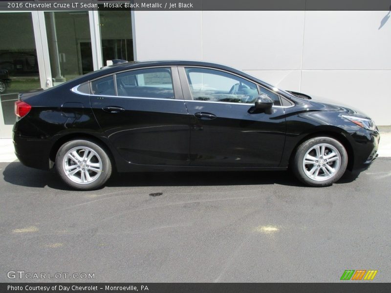 Mosaic Black Metallic / Jet Black 2016 Chevrolet Cruze LT Sedan