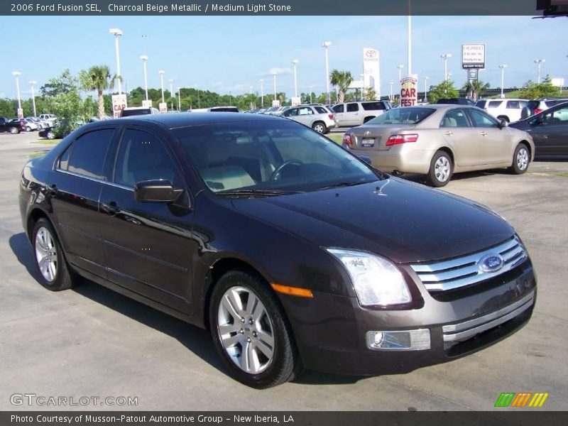 Charcoal Beige Metallic / Medium Light Stone 2006 Ford Fusion SEL