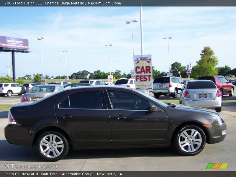 Charcoal Beige Metallic / Medium Light Stone 2006 Ford Fusion SEL