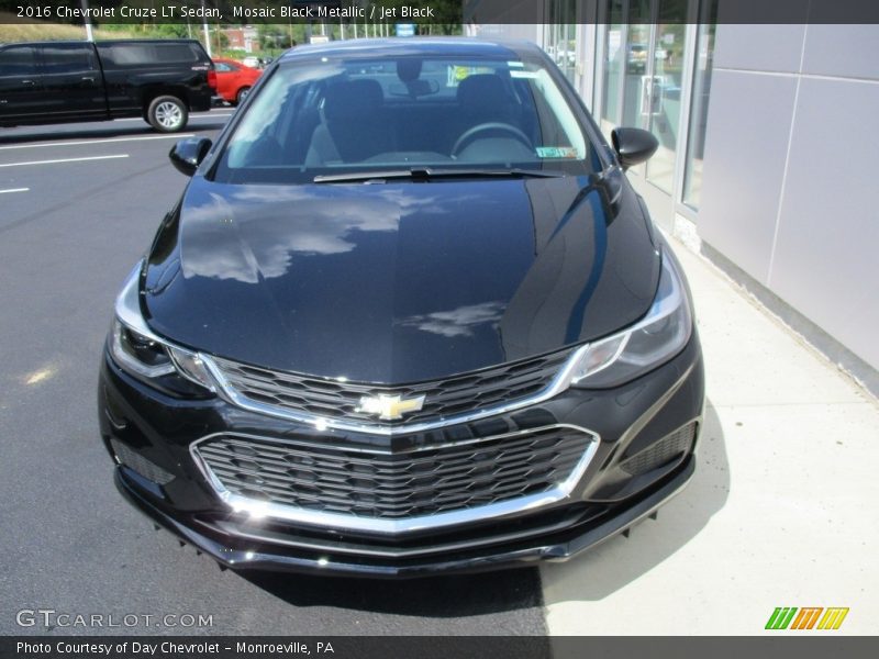 Mosaic Black Metallic / Jet Black 2016 Chevrolet Cruze LT Sedan
