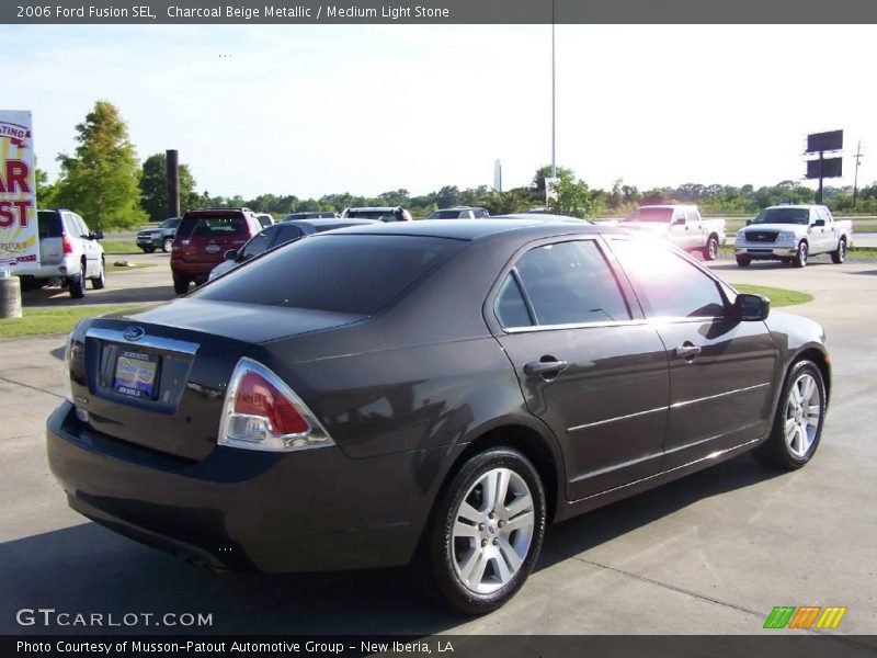 Charcoal Beige Metallic / Medium Light Stone 2006 Ford Fusion SEL